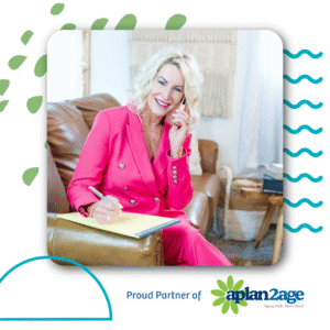 Photo of Karen Lyn Keyser, partner of APlan2Age, who specializes in aging in place and reverse mortgages