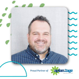 Photo of Nicholas Magnusson, partner of APlan2Age, who specializes in non-clinical home care