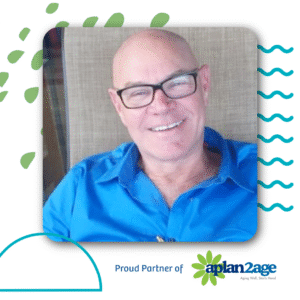 Photo of Robert Drake, partner of APlan2Age, who specializes in End of Life Planning