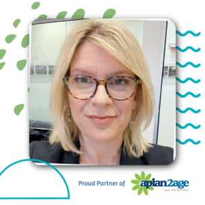 Photo of Sue Peschin, partner of APlan2Age, who specializes in Advocacy