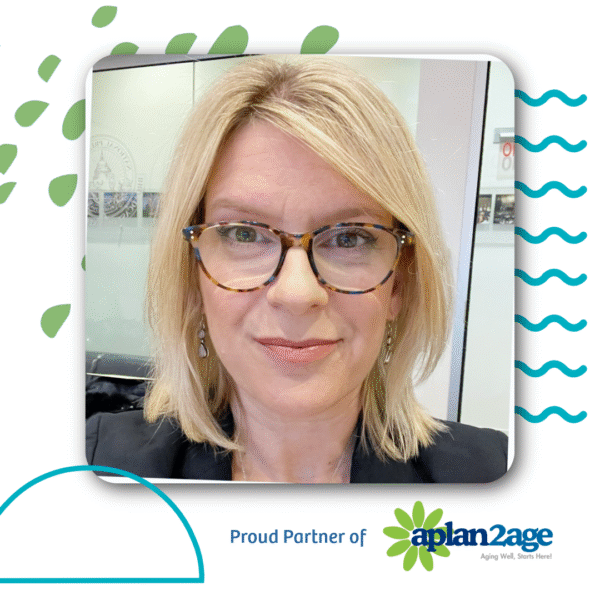 Photo of Sue Peschin, partner of APlan2Age, who specializes in Advocacy