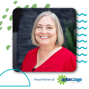 Photo of Sherri Waddell partner of APlan2Age, who specializes in financial planning