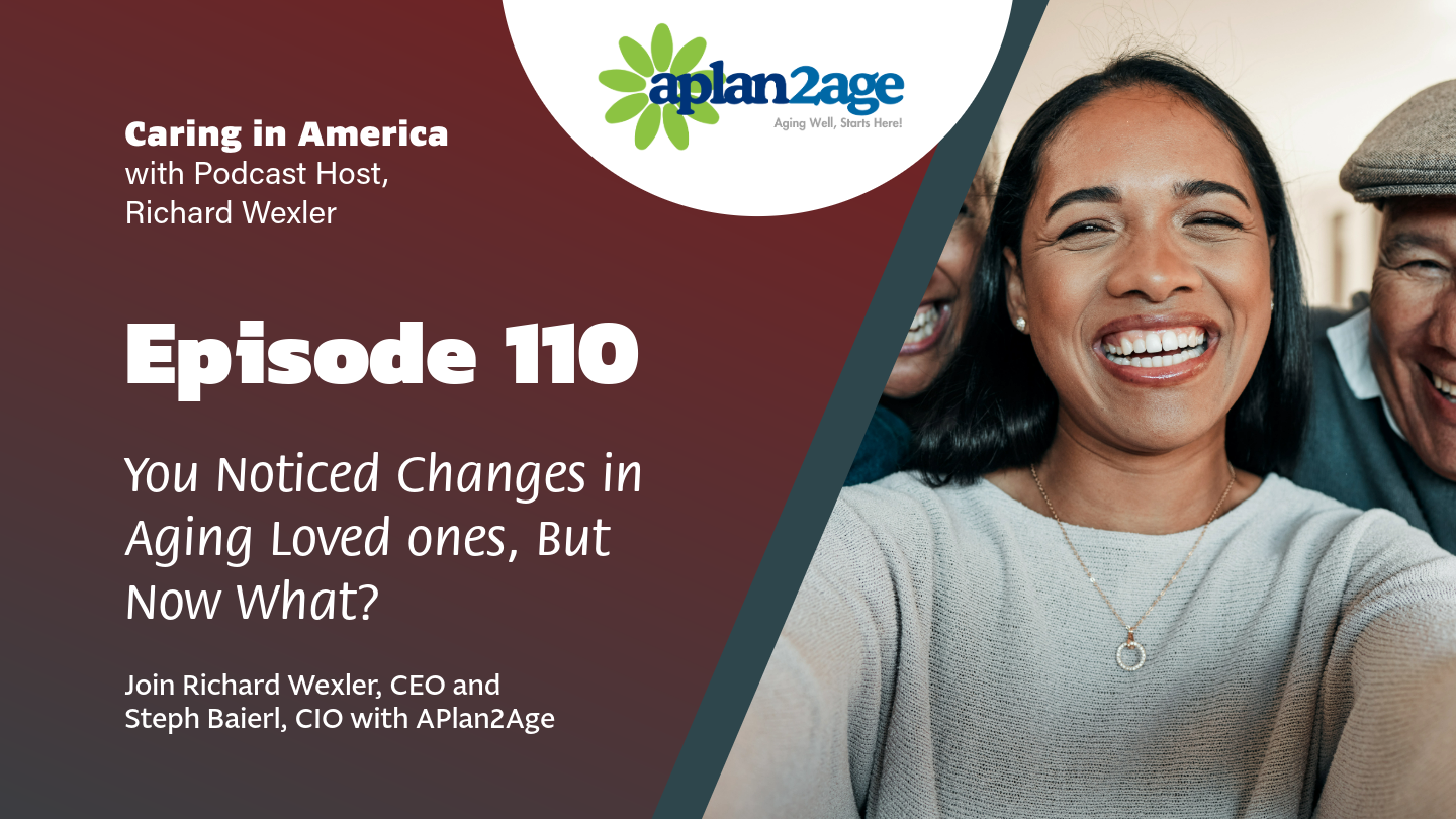 cover of podcast episode 110 of a daughter smiling in between her parents.